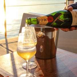 Venise : Croisière jazz en catamaran au coucher du soleil avec Aperitivo