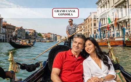 Venise : balade commentée en gondole sur le Grand Canal