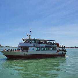 Tour en bateau Murano Burano : verre soufflé en demi-journée