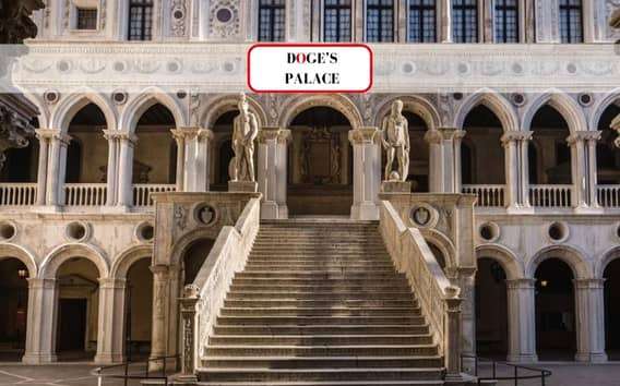 Venise : Palais des Doges : billet coupe-file avec guide