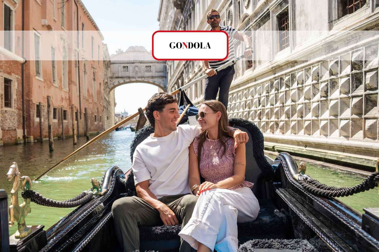 Venise : Gondole partagée sur un Pont des Soupirs à couper le souffle
