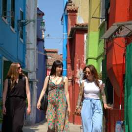 Au départ de Venise : Visite d'une demi-journée des îles de Murano et Burano en bateau