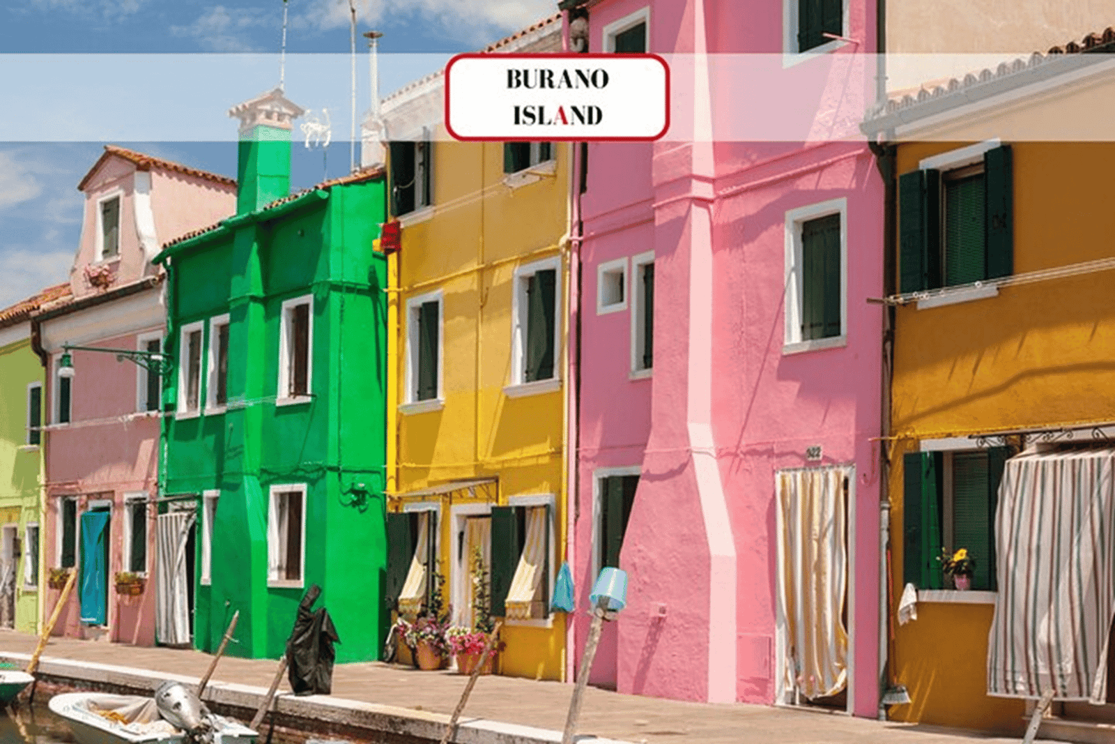 Visite guidée de Murano et Burano : verre, dentelle, couleurs